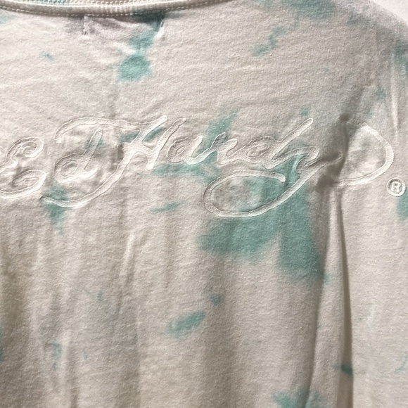 Ed Hardy 100% cotton Men’s tie dye Tshirt with yin yang - Picture 5 of 7